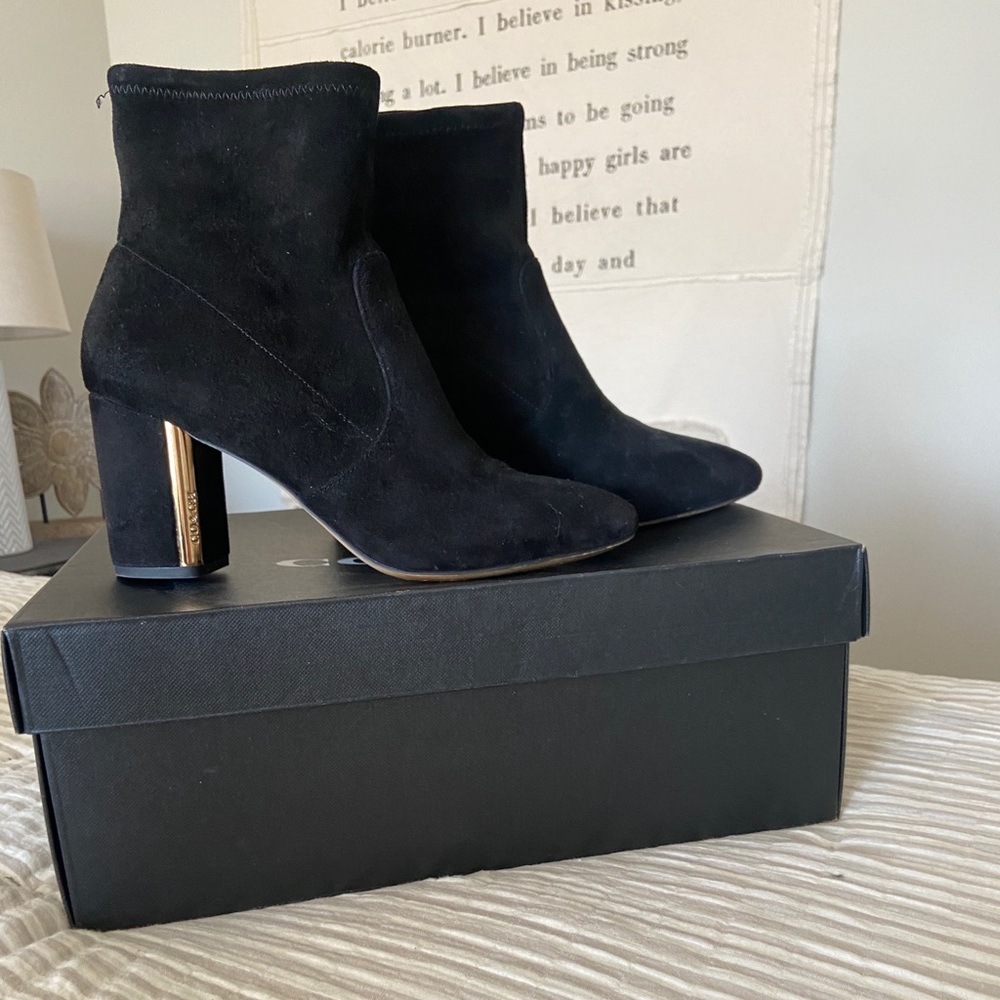 Coach Margot Suede Bootie